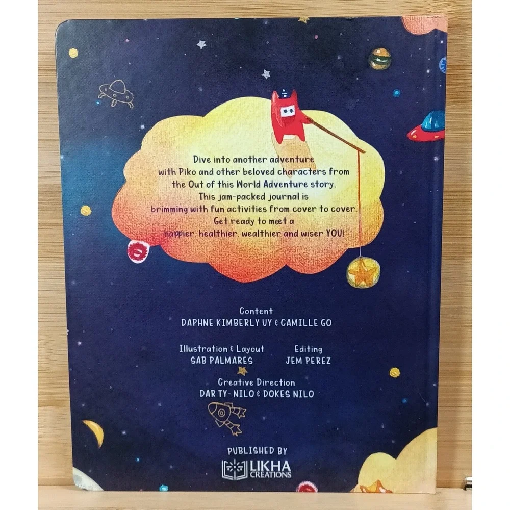 Happy, Healthy Wealthy & Wise A Values Journal for Kids by Likha Creations